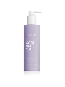 ICONIQUE Professional Cool Like You Violet Shampoo - shampoo per capelli biondi freddi e vibranti 70ml donna