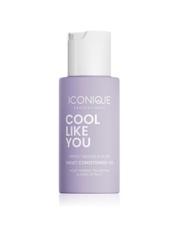 ICONIQUE Professional Cool Like You Violet Conditioner - Balsamo per capelli biondi freddi e vibranti 70ml donna