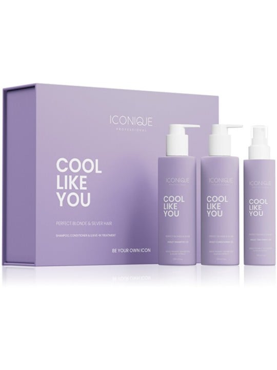 Set regalo ICONIQUE Professional Cool Like You - Set regalo per donne bionde cool e vivaci