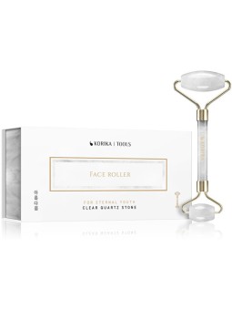 Rullo per il viso KORIKA (bianco) - Rullo per il viso in pura pietra di Donna