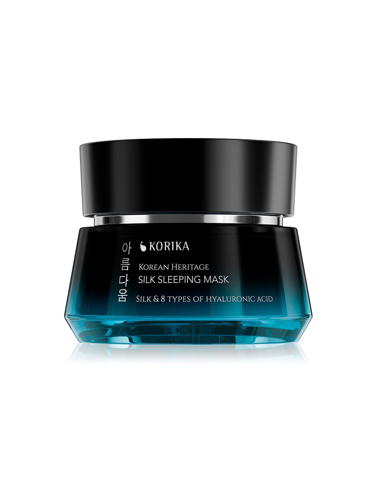 KORIKA Maschera da notte in seta di tradizione coreana - Maschera idratante per gli occhi con proteine di canapa 50 ml donna