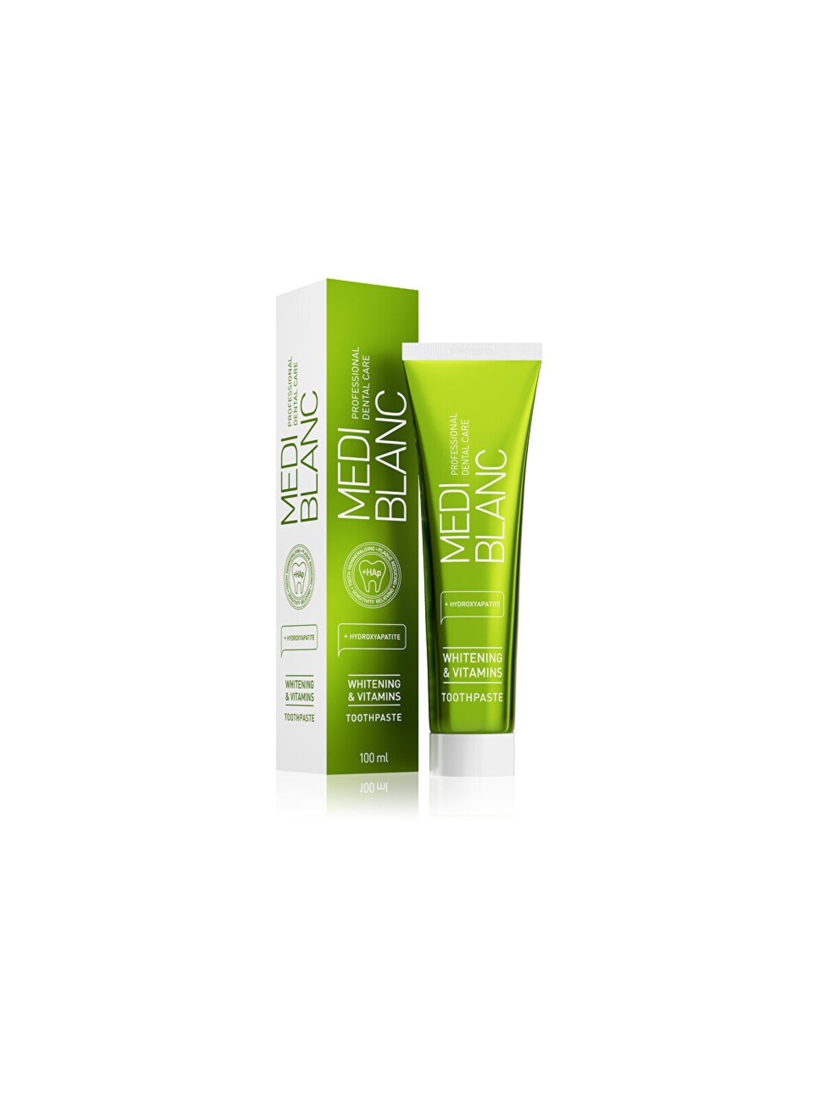 MEDIBLANC Dentifricio Sbiancante e Vitamine - Dentifricio B?lic con vitamine 50ml donna