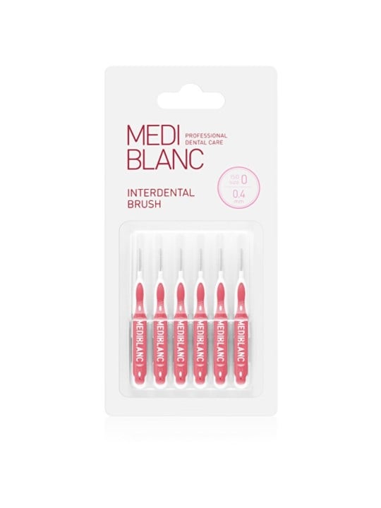 MEDIBLANC Spazzolino interdentale forma I 0,4 mm (rosa) 6 pezzi donna