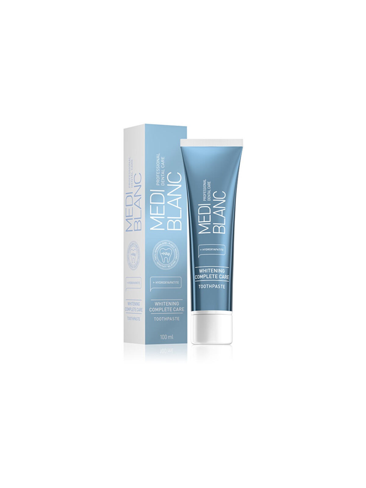 MEDIBLANC Dentifricio Sbiancante Cura Completa - Dentifricio B?lic per una cura completa 100ml donna