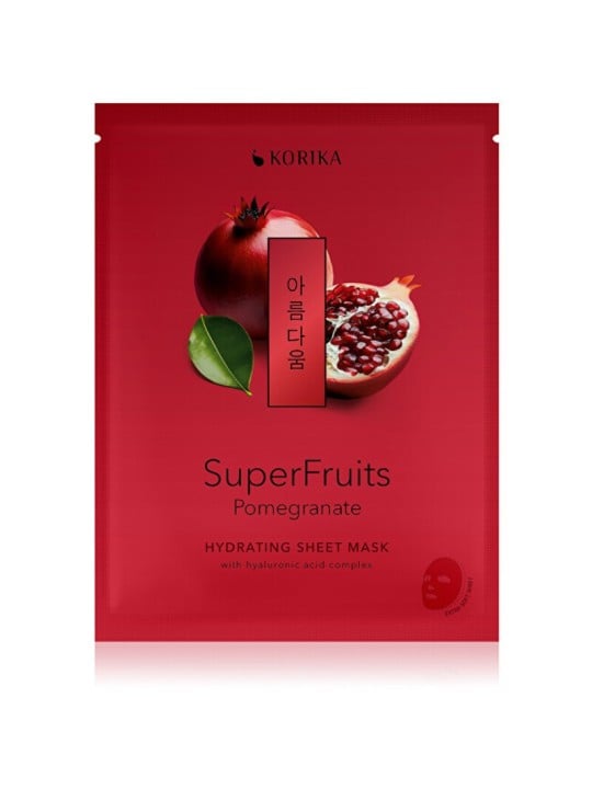 KORIKA Superfruits Grantov apple Hydrating Sheet Mask - Maschera in tessuto idratante 25.0g donna