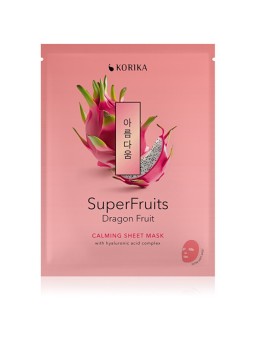 KORIKA Superfrutti Dra? Fruit Calming Sheet Mask - Maschera lenitiva pltnkov 25.0g donna
