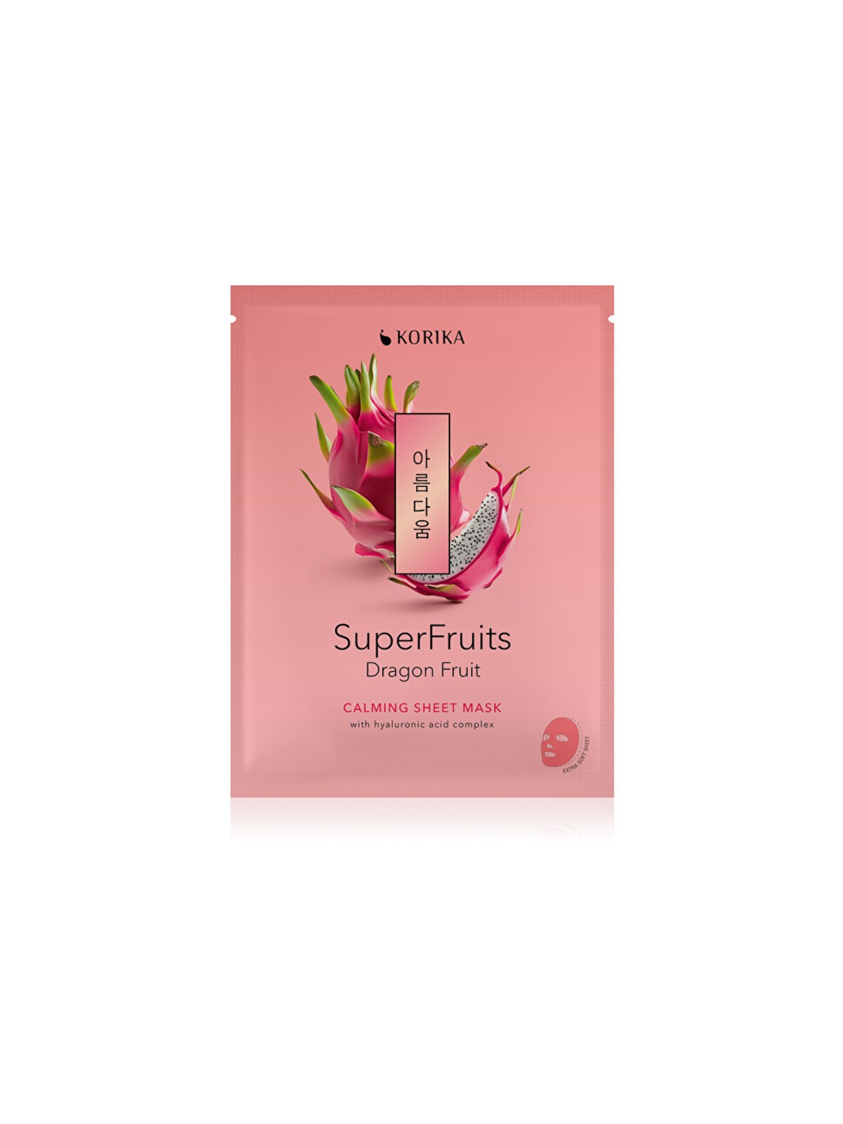 KORIKA Superfrutti Dra? Fruit Calming Sheet Mask - Maschera lenitiva pltnkov 25.0g donna