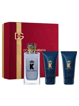 Dolce Gabbana K by Dolce Gabbana Gift set eau de toilette 100ml, After Shave Balsam 50ml e shower gel 50ml uomo