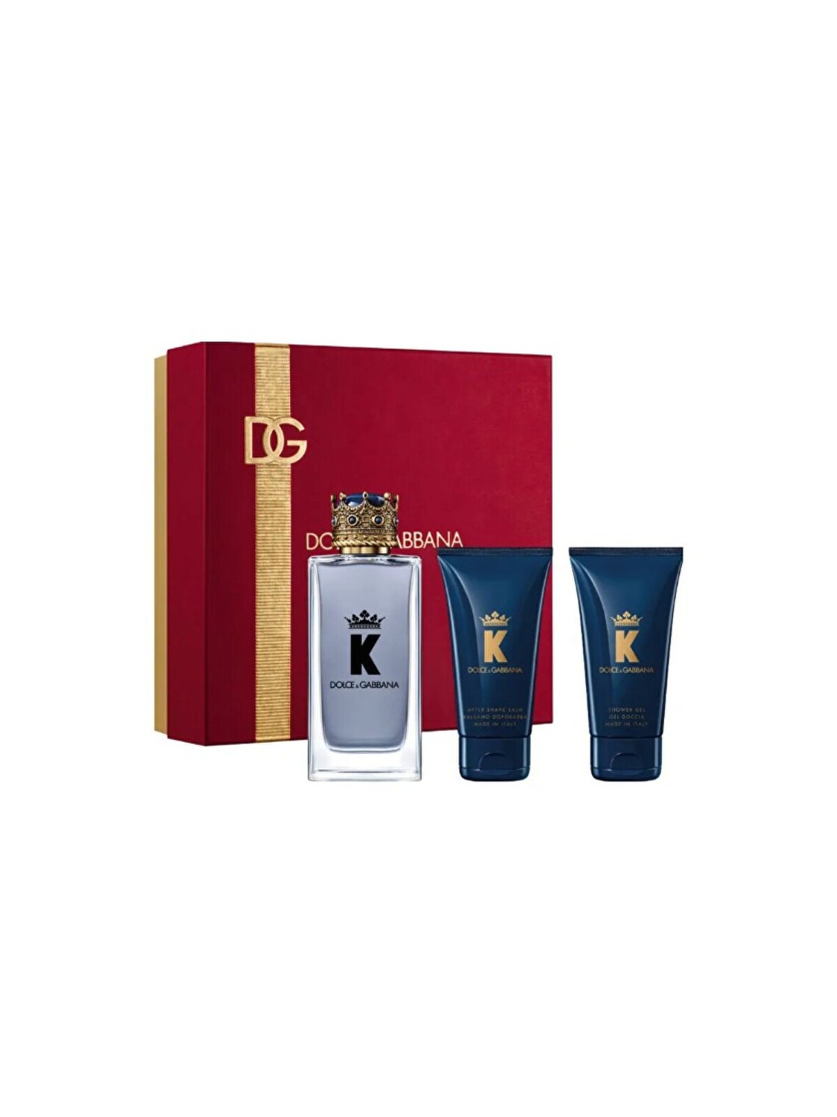 Dolce Gabbana K by Dolce Gabbana Gift set eau de toilette 100ml, After Shave Balsam 50ml e shower gel 50ml uomo