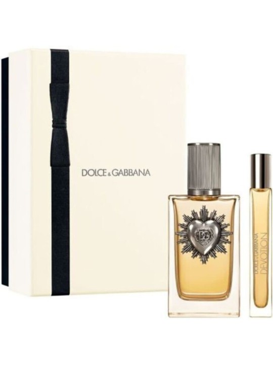 Dolce Gabbana Devotion Pour Homme Set regalo eau de parfum 100ml e miniatura eau de parfum 10ml uomo