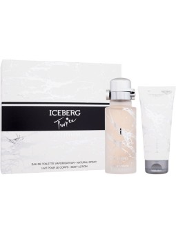 Set regalo Iceberg Twice Platinum, eau de toilette 125ml e lozione corpo 100ml donna