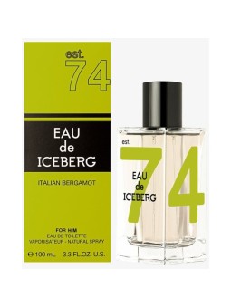 Iceberg Eau de Iceberg 74 Eau de toilette al bergamotto italiano 100 ml uomo