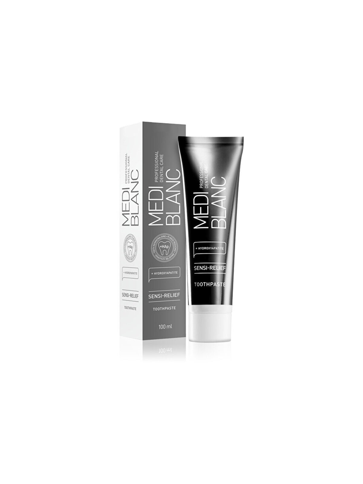 MEDIBLANC Dentifricio Sensi-Relief - Dentifricio per denti sensibili 100ml donna