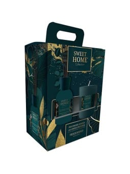 Sweet Home Collection Fresh Forest - Set regalo con diffusore di aromi e candela Donna