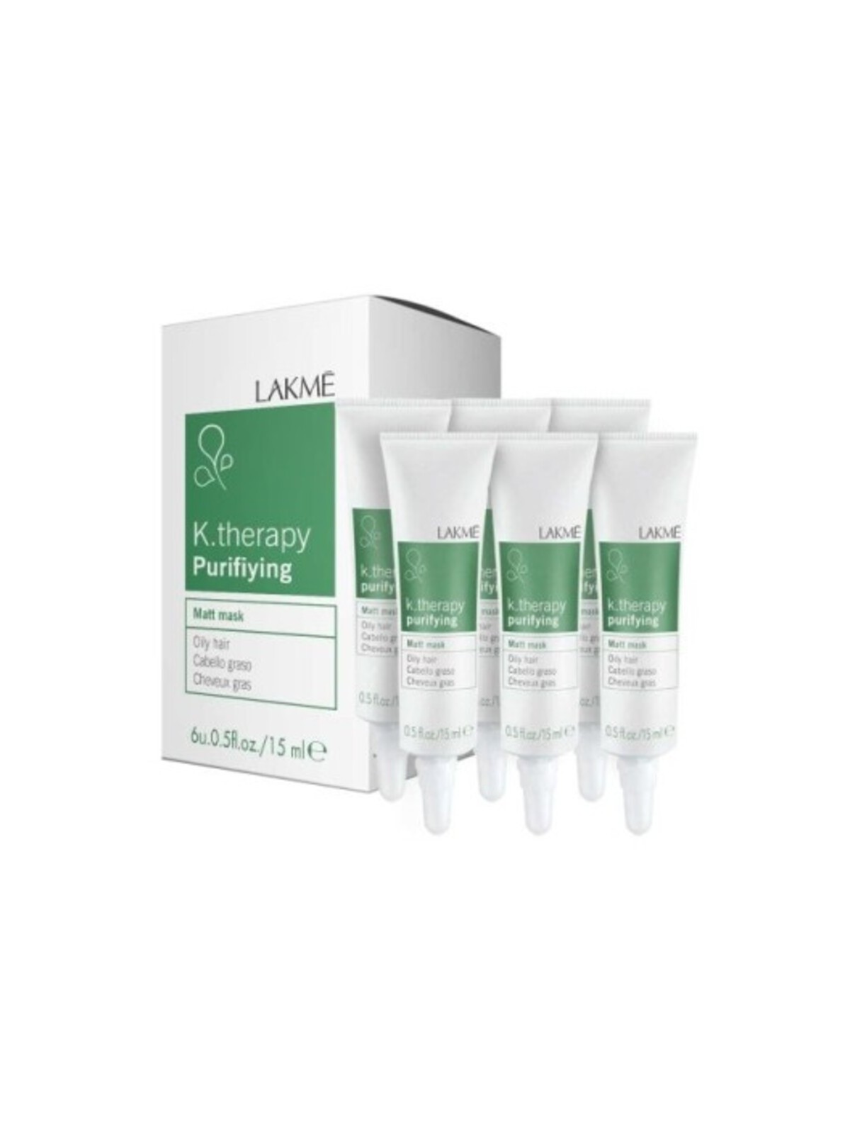 Lakmé K.Therapy Purifying Matt Mask - shampoo peeling per capelli grassi 90ml donna