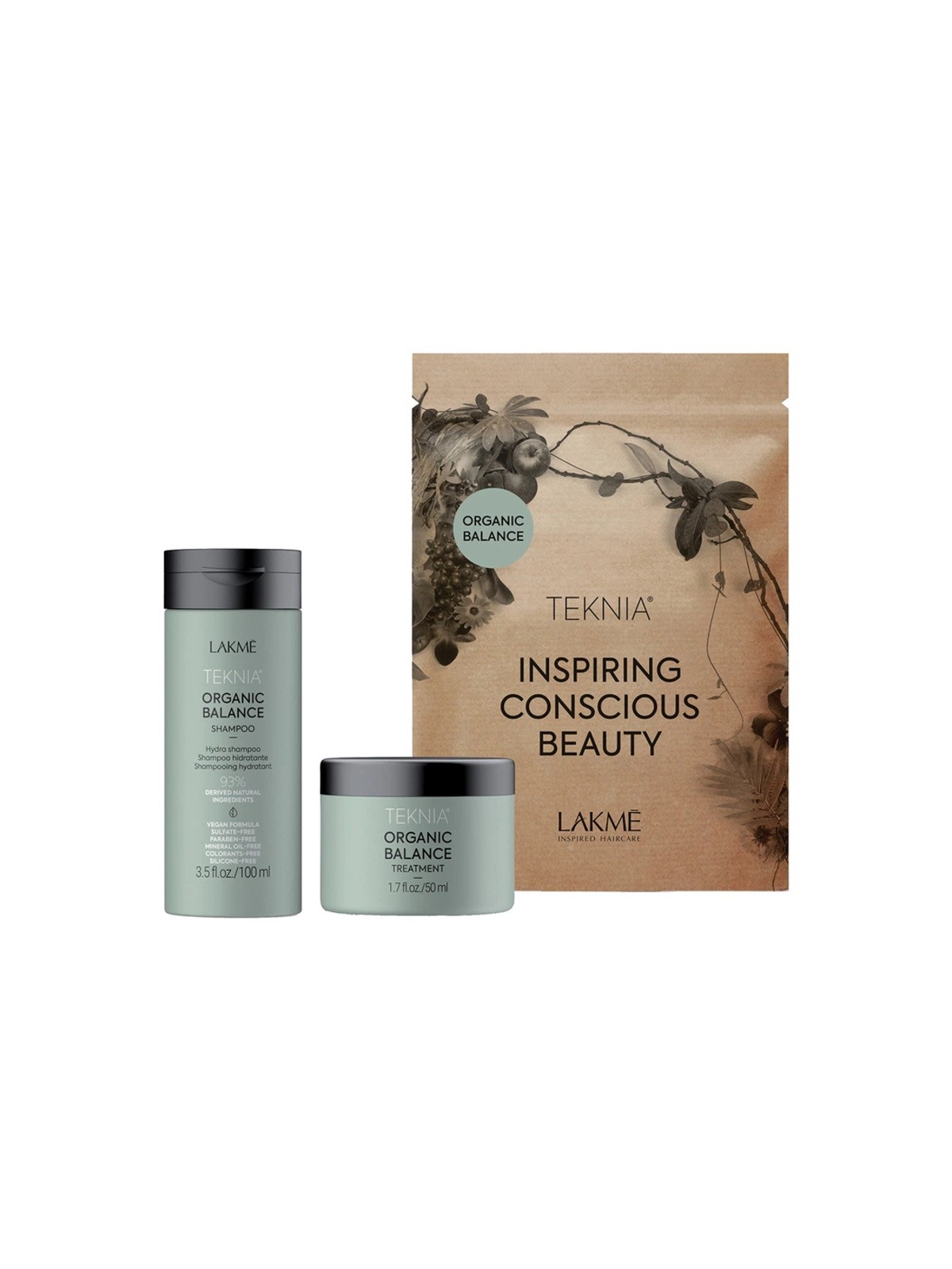 Lakmé Teknia Organic Balance Travel Pack - Set per uso quotidiano 0ml donna