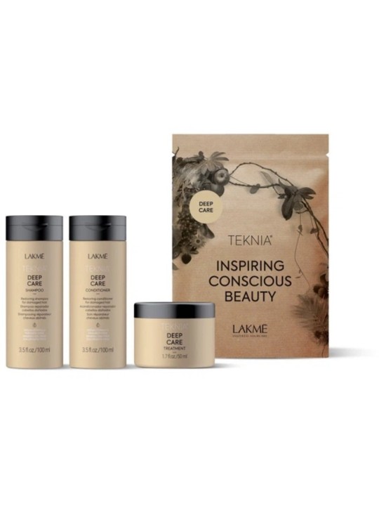 Lakmé Teknia Deep Care Travel Pack - Set per capelli secchi e danneggiati 0ml donna