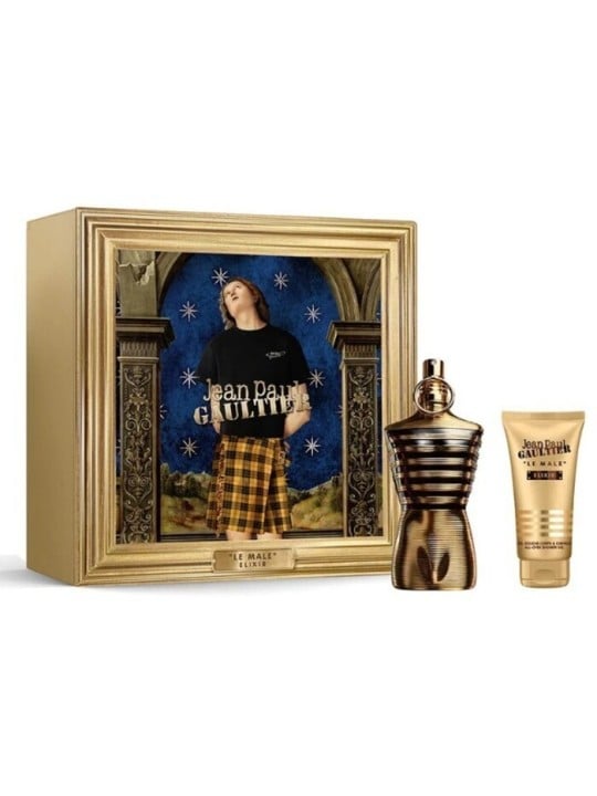 Jean Paul Gaultier Le Male Elixir Set regalo eau de parfum 125ml e gel doccia 75ml uomo