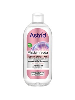 Astrid Glow Expert Micellar Water - Acqua micellare illuminante per la pelle 400ml donna
