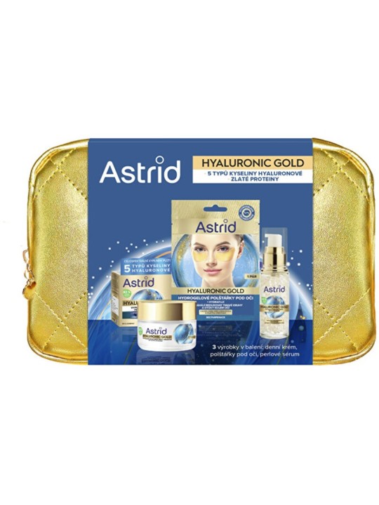 Set regalo Astrid Hyaluronic Gold - Cofanetto regalo donna