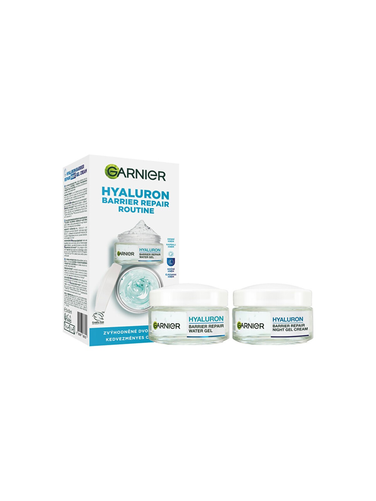 Set per la cura del viso GARNIER Hyaluron Barrier Repair - Set regalo per la cura del viso donna