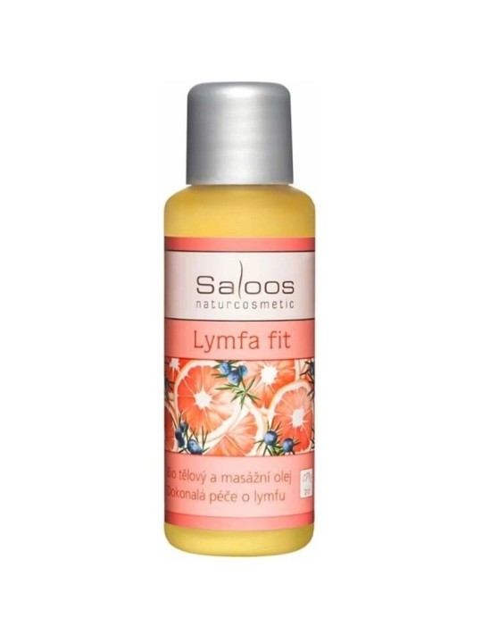 Saloos Lymph fit Olio corpo e massaggio biologico 50ml donna