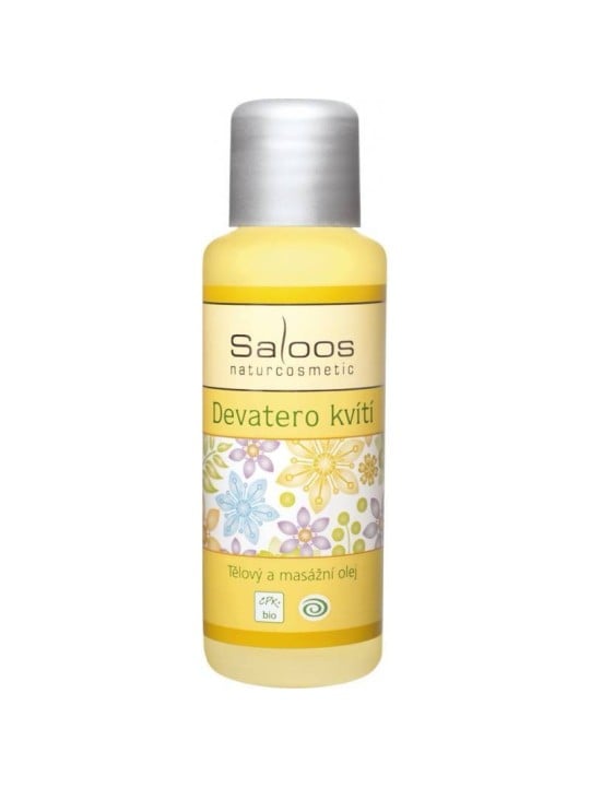 Olio corpo e massaggio Saloos Bio - Nove Fiori 50ml donna