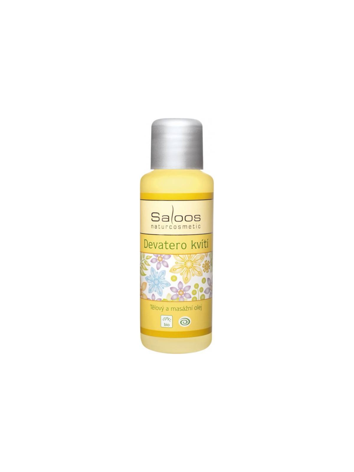 Olio corpo e massaggio Saloos Bio - Nove Fiori 50ml donna