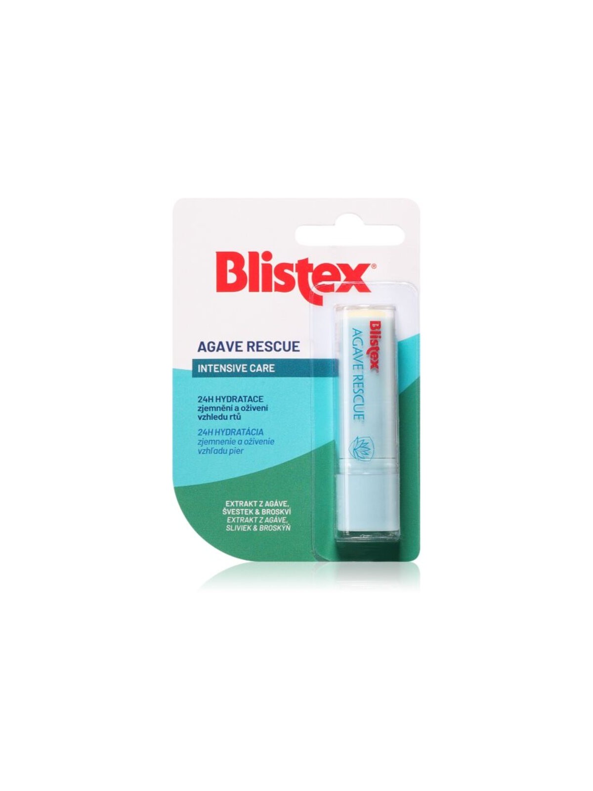 Blistex Agave Rescue Lip Balm - Balsamo idratante per labbra secche 3,7 g donna