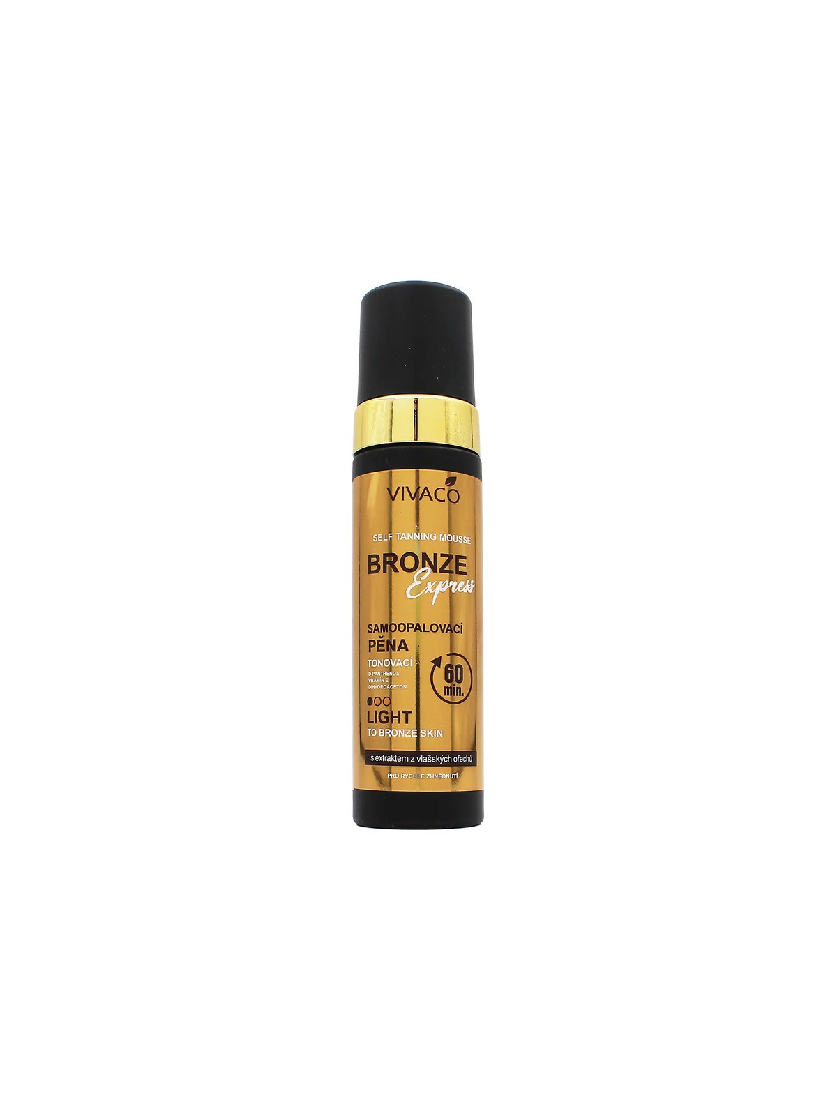 Vivaco Bronze Express Light - Schiuma autoabbronzante 200ml unisex