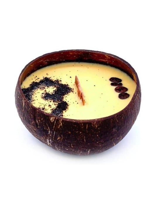Candela Tropikalia al cocco - fragranza Caffè Mocha unisex