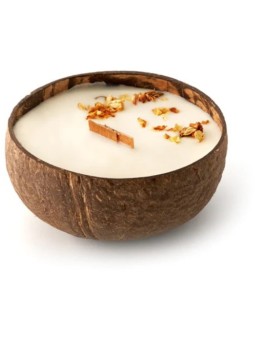 Candela Tropikalia al cocco - fragranza Limone e menta unisex