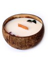 Candela profumata Tropikalia in noce di cocco, unisex. Tropikalia www.essenzetotalstyle.com 