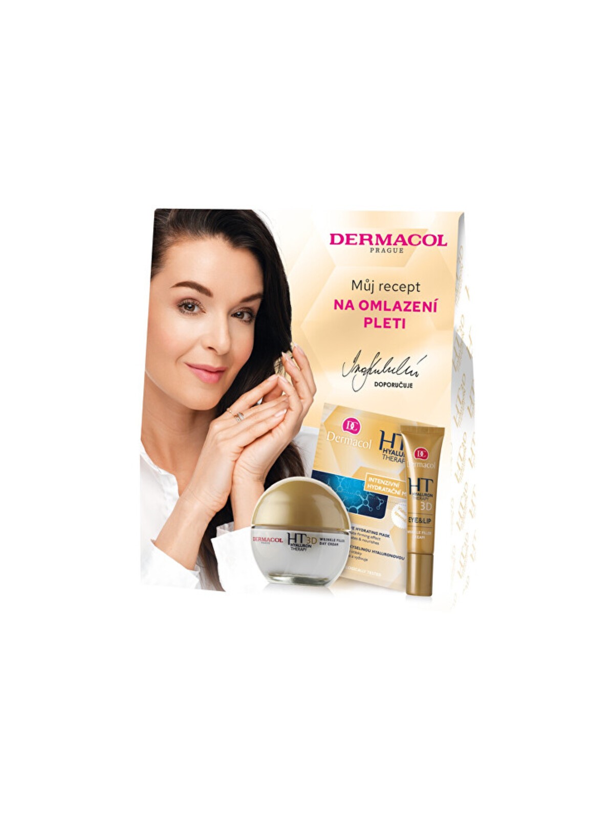 Set Dermacol Hyaluron Therapy - Set regalo per la cura del viso da donna