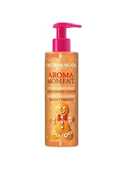 Dermacol Miele Pan di Zenzero Aroma Moment Sapone Liquido Festivo - Sapone Liquido 250ml Donna