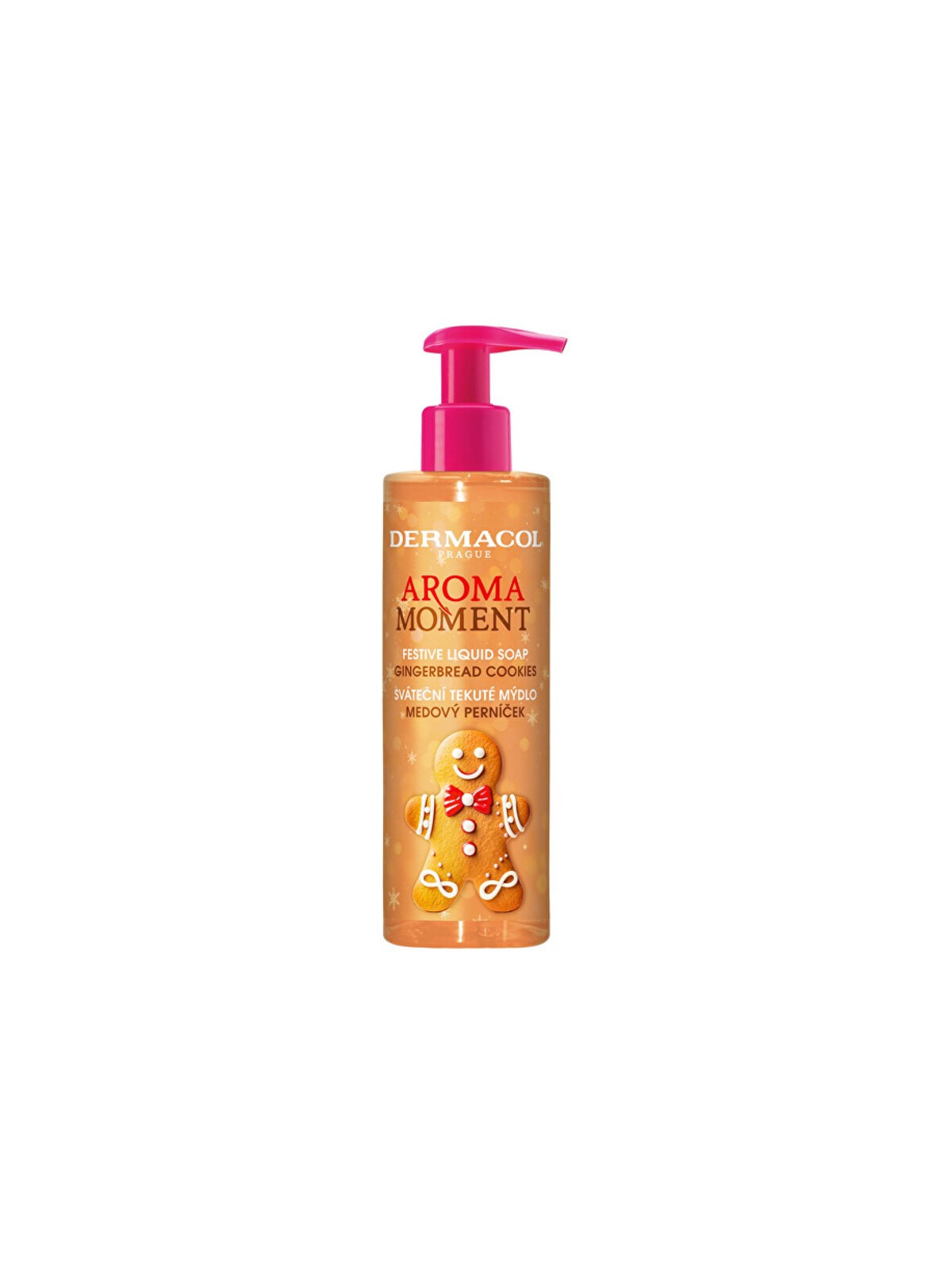 Dermacol Miele Pan di Zenzero Aroma Moment Sapone Liquido Festivo - Sapone Liquido 250ml Donna