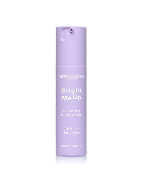 Dermacol Bright Me Up Crema Notte Riparatrice - Crema Contorno Occhi 50ml donna