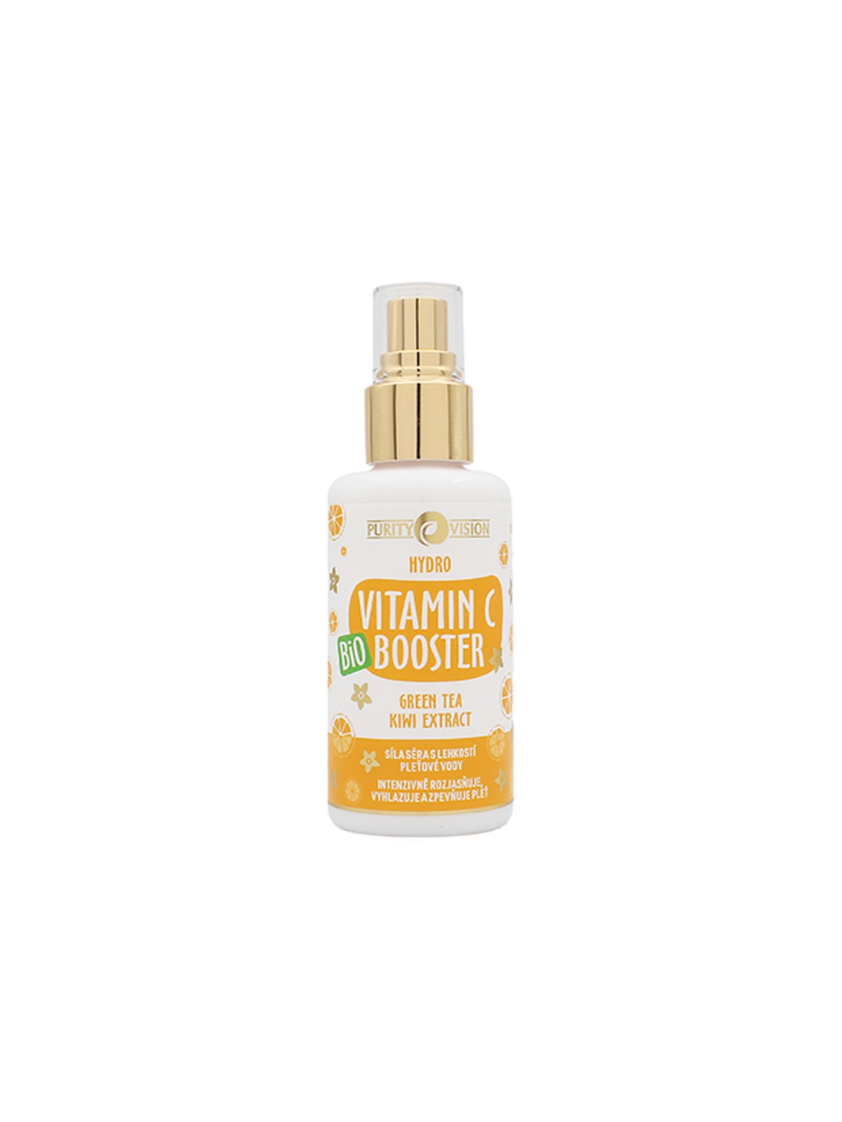 Purity Vision Bio Hydro Vitamin C Booster - Acqua viso illuminante con vitamina C 100ml unisex