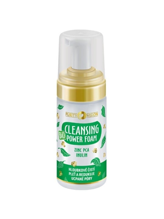 Purity Vision Bio Cleansing Power Foam - schiuma detergente per il viso 90ml donna