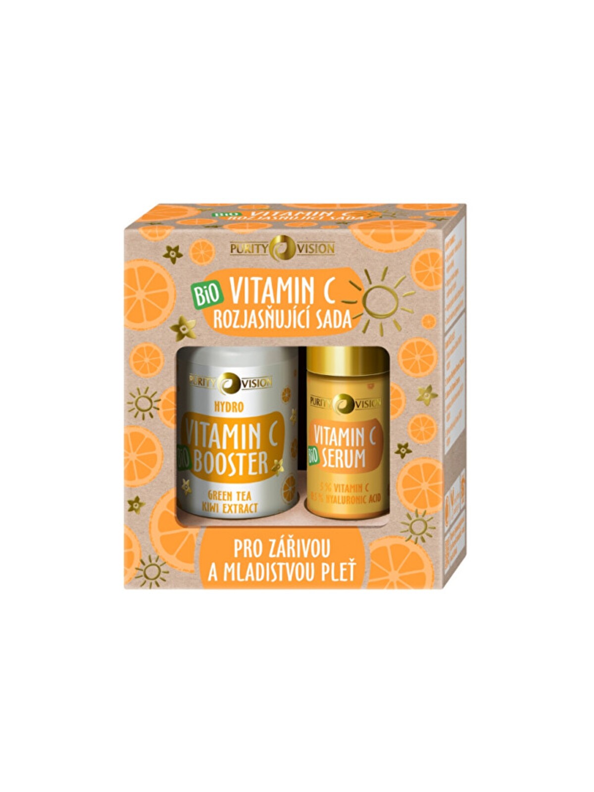 Set Purity Vision Bio Vitamina C - Set regalo illuminante per donna