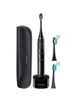 Concept Perfect Smile Black ZK7011 - Spazzolino sonico con custodia da viaggio donna