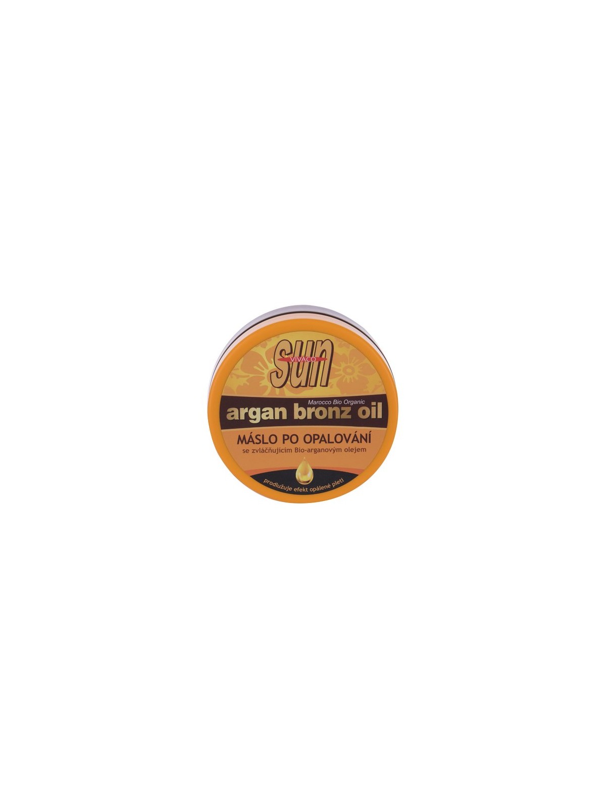 Vivaco Sun Argan Bronz Oil - Burro doposole emolliente con olio di argan biologico 200ml donna