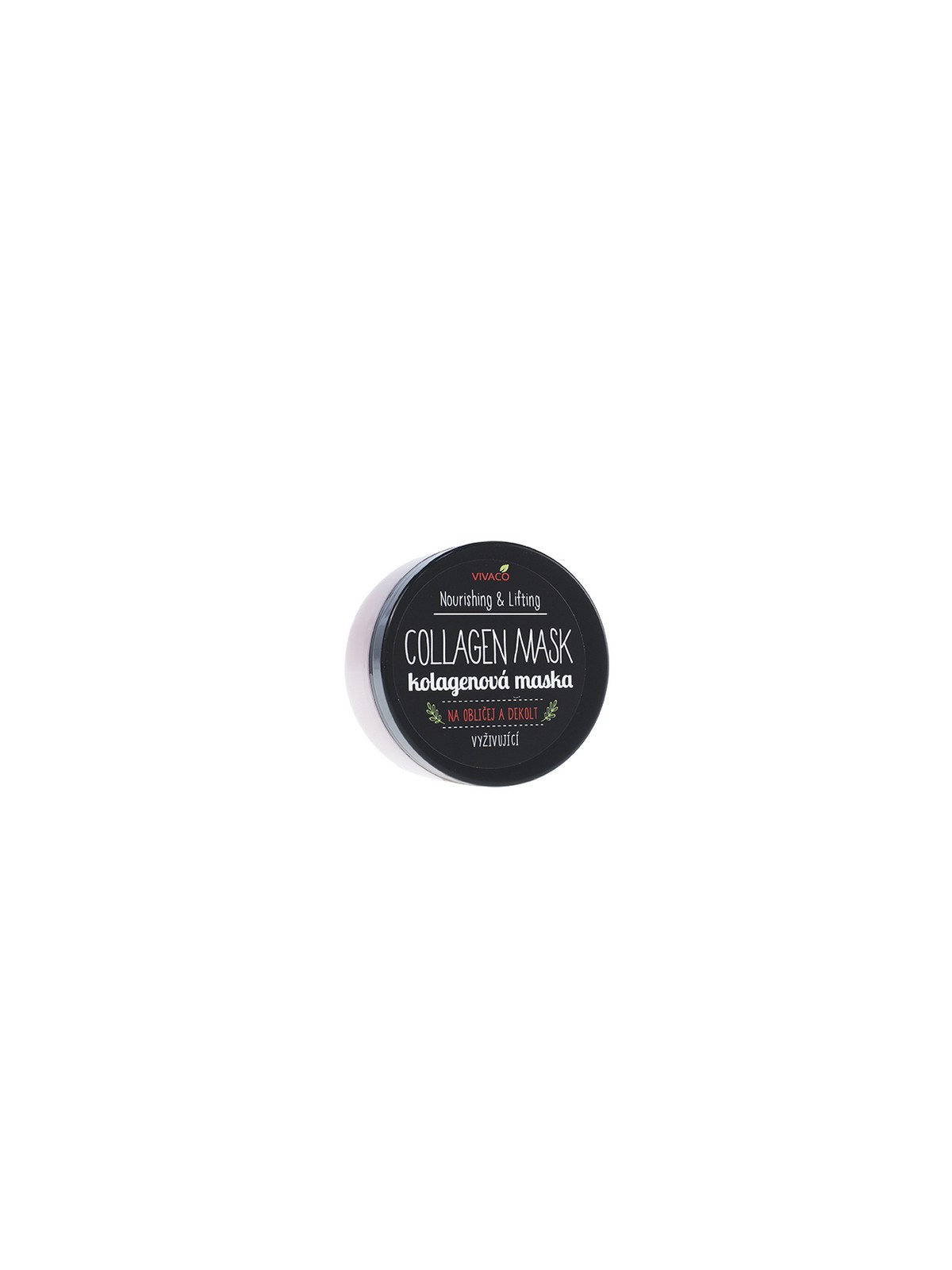 Vivaco Collagen Mask Nourishing & Lifting - Maschera al collagene per viso e décolleté 100ml donna