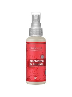 Saloos Natur spray profumato per ambienti - Raffreddore e Immunità (deodorante naturale per ambienti) 50 ml unisex