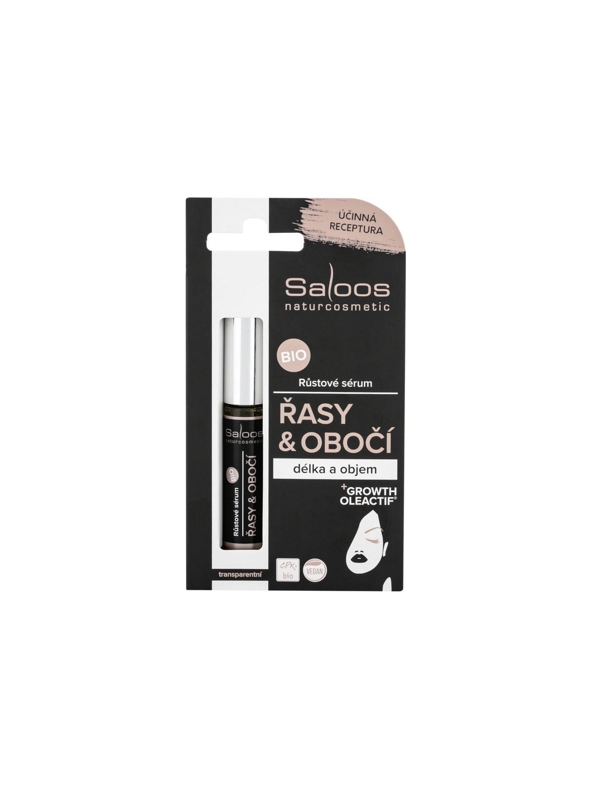 Siero di crescita Saloos per capelli e entrambi? BIO 7ml donna