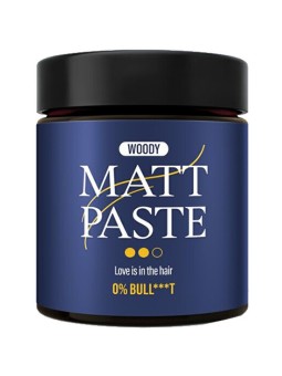 Steves No Bull***T Matt Paste - Pasta opacizzante per capelli a fissazione media 90.0g uomo