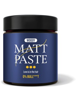 Steves No Bull***T Matt Paste - Pasta opacizzante per capelli forte 90.0g uomo