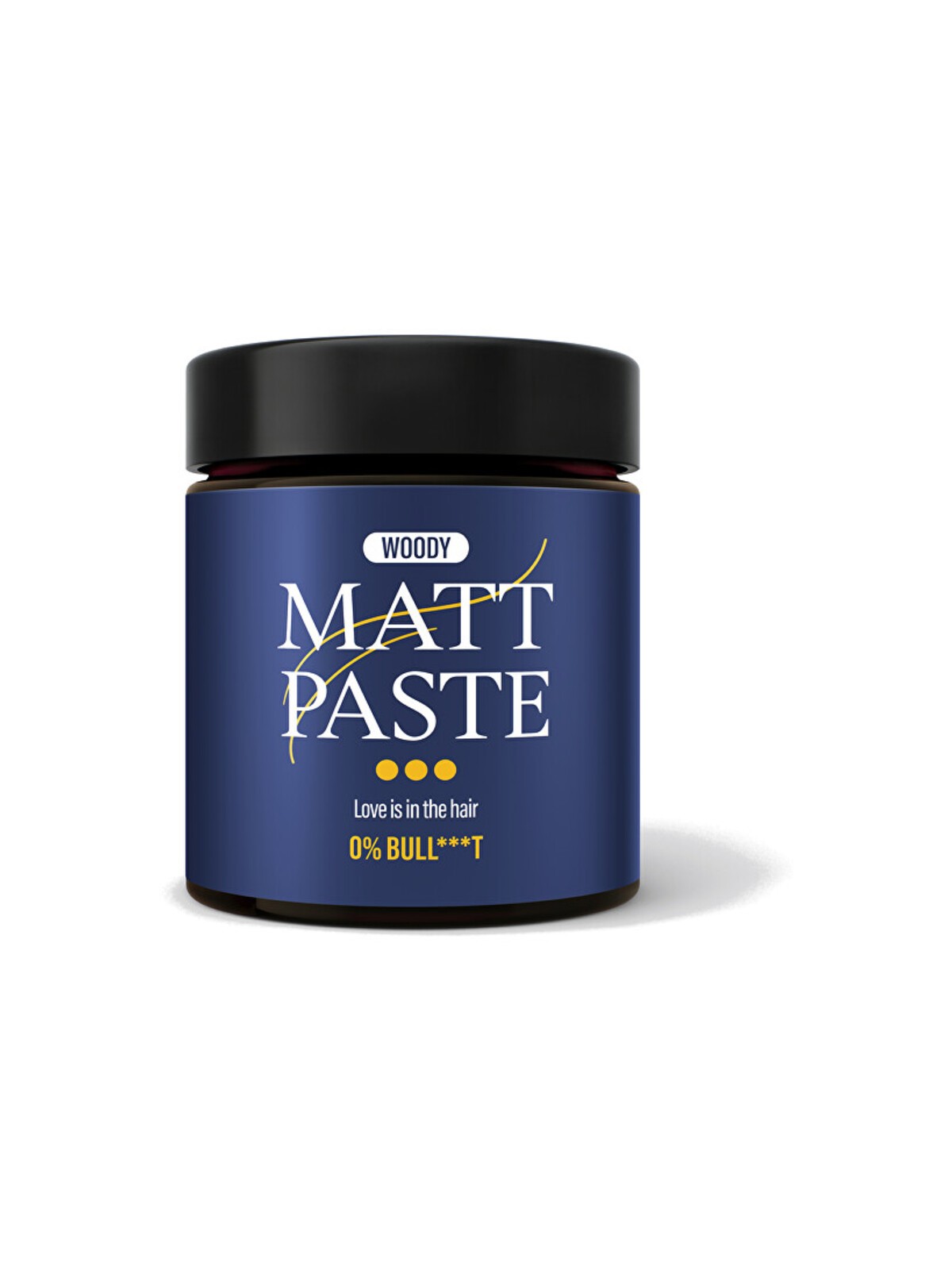 Steves No Bull***T Matt Paste - Pasta opacizzante per capelli forte 90.0g uomo