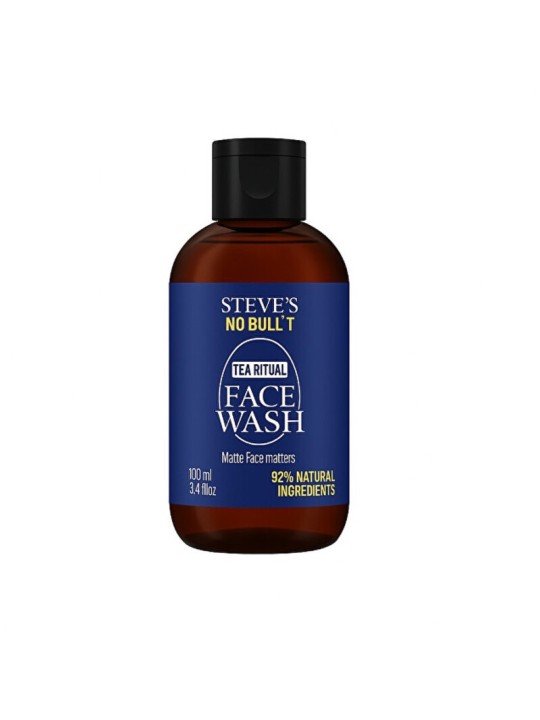 Steves No Bull***T Men Face Wash - Myc gel viso 100ml uomo