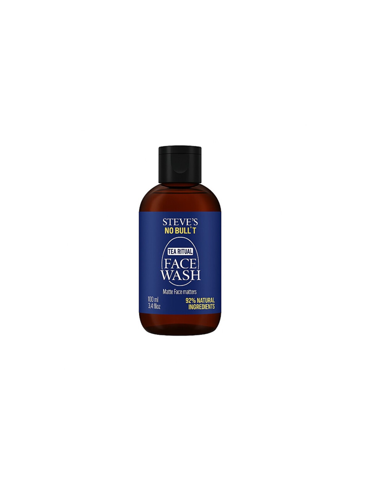 Steves No Bull***T Men Face Wash - Myc gel viso 250ml uomo